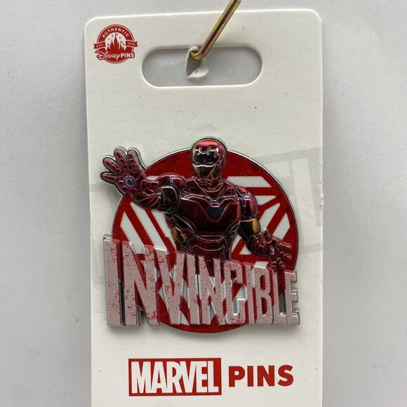 Disney Marvel Pin Iron Man Avengers Invincible 3D Trading Parks - Picture 1 of 4